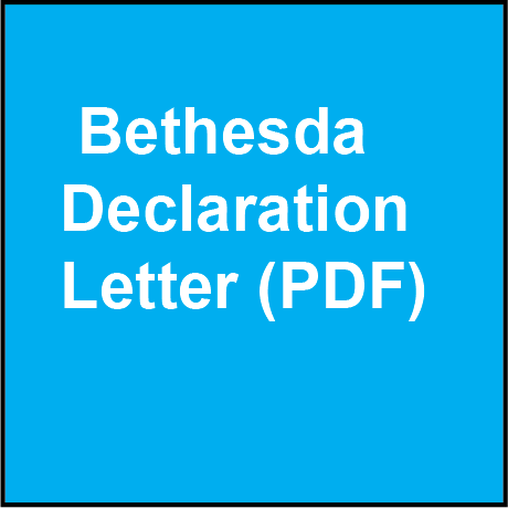 Bethesda Declaration Letter-pdf