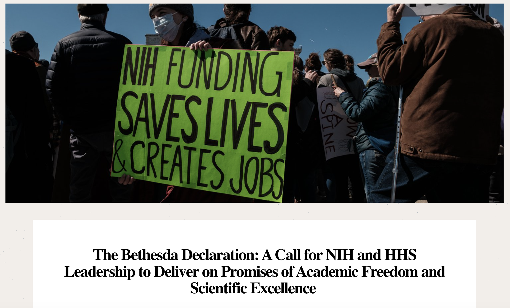 Bethesda Declaration